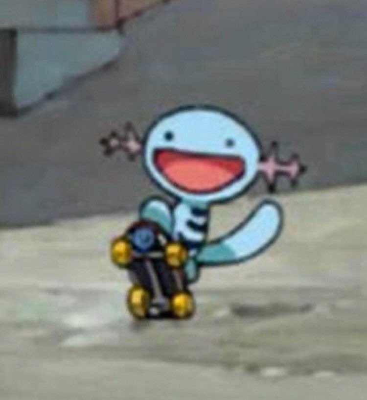 Wooper skating